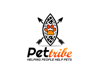 Pet Tribe logo design by fontstyle