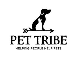 Pet Tribe logo design by logolady