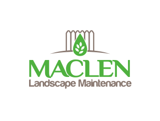 Maclen Landscape Maintenance logo design by YONK