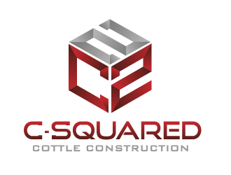 C-Squared Construction Management logo design by grea8design