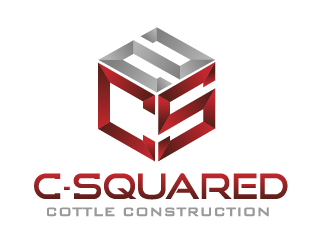 C-Squared Construction Management logo design by grea8design