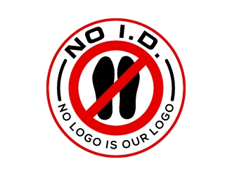 NO I.D. logo design by KDesigns
