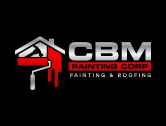 CBM Painting Corp. logo design by jaize