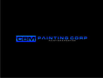 CBM Painting Corp. logo design by sheilavalencia