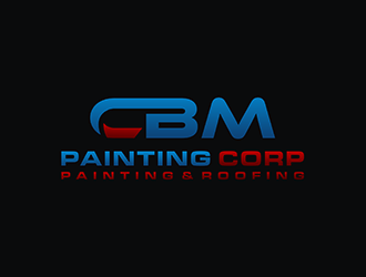CBM Painting Corp. logo design by checx