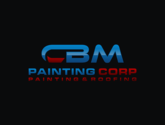 CBM Painting Corp. logo design by checx
