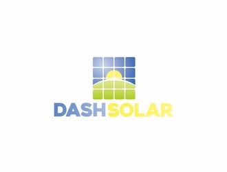 Dash Solar logo design by Ipung144