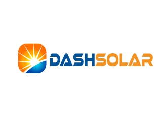 Dash Solar logo design by Marianne