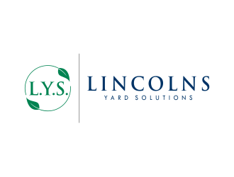L.Y.S. Lincolns Yard Solutions logo design by MariusCC