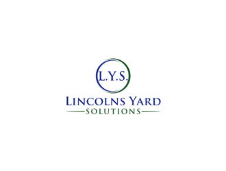 L.Y.S. Lincolns Yard Solutions logo design by johana