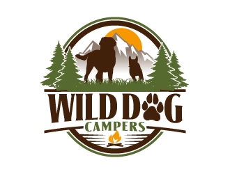 WILD DOG CAMPERS logo design by jaize