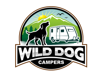 WILD DOG CAMPERS logo design by haze