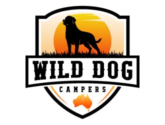 WILD DOG CAMPERS logo design by daywalker