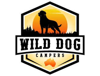 WILD DOG CAMPERS logo design by daywalker