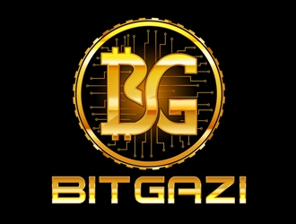 BitGazi logo design by DreamLogoDesign