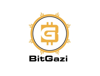 BitGazi logo design by MarkindDesign