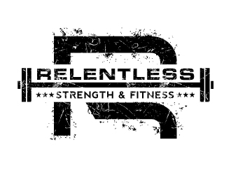 RELENTLESS    Strength & Fitness logo design by jpdesigner