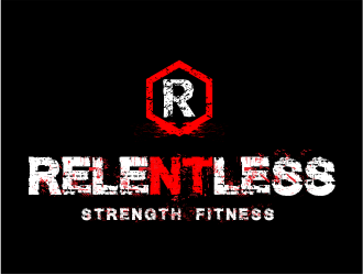 RELENTLESS    Strength & Fitness logo design by stark
