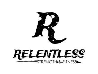 RELENTLESS    Strength & Fitness logo design by done
