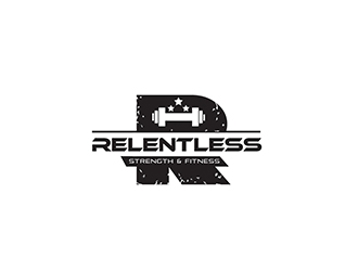 RELENTLESS    Strength & Fitness logo design by Suvendu
