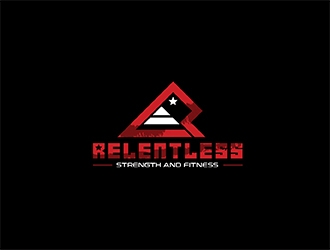 RELENTLESS    Strength & Fitness logo design by Suvendu