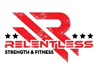 RELENTLESS    Strength & Fitness logo design by gogo