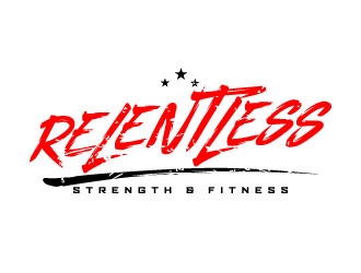 RELENTLESS    Strength & Fitness logo design by daywalker