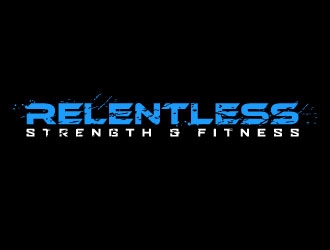 RELENTLESS    Strength & Fitness logo design by daywalker