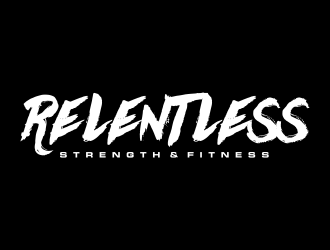 RELENTLESS    Strength & Fitness logo design by rykos