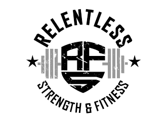 RELENTLESS    Strength & Fitness logo design by THOR_