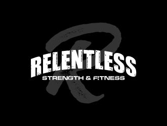 RELENTLESS    Strength & Fitness logo design by ekitessar