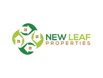 New Leaf Properties logo design by sanu