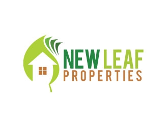 New Leaf Properties logo design by sanu