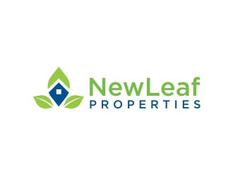 New Leaf Properties logo design by Foxcody