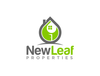 New Leaf Properties logo design by mungki