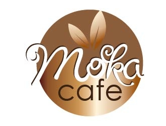 Moka cafe logo design by ruthracam