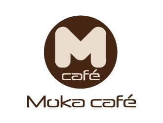 Moka cafe logo design by Chowdhary