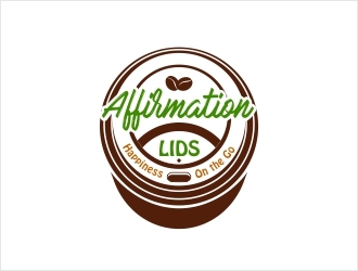 Affirmation Lids logo design by gusdwi77
