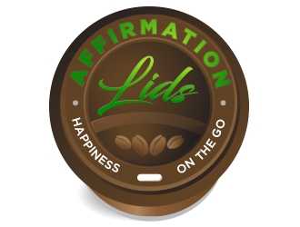 Affirmation Lids logo design by wenxzy