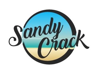 Sandy Crack logo design by karjen
