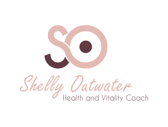 Shelly Outwater Health  and Vitality Coach logo design by ROSHTEIN