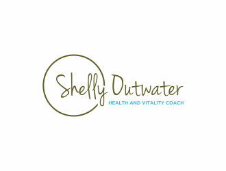 Shelly Outwater Health  and Vitality Coach logo design by ammad