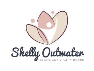 Shelly Outwater Health  and Vitality Coach logo design by gearfx