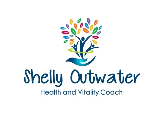 Shelly Outwater Health  and Vitality Coach logo design by Marianne