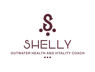 Shelly Outwater Health  and Vitality Coach logo design by logolady