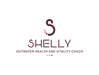Shelly Outwater Health  and Vitality Coach logo design by logolady