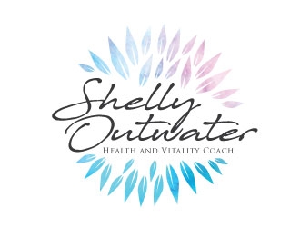 Shelly Outwater Health  and Vitality Coach logo design by REDCROW