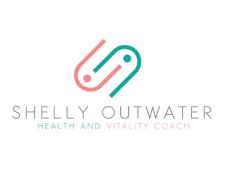 Shelly Outwater Health  and Vitality Coach logo design by REDCROW