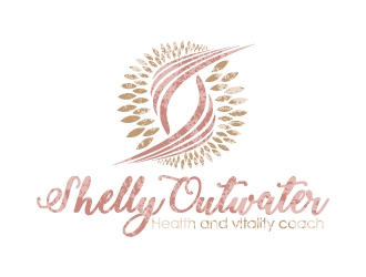Shelly Outwater Health  and Vitality Coach logo design by Aelius