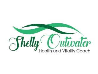 Shelly Outwater Health  and Vitality Coach logo design by ruthracam